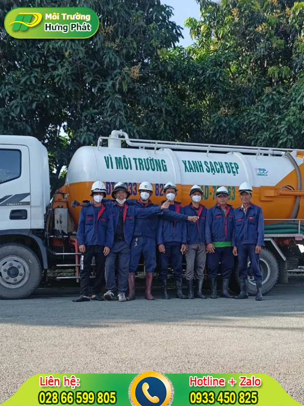 H&uacute;t chất thải quận T&acirc;n Ph&uacute; gi&aacute; cả phải chăng