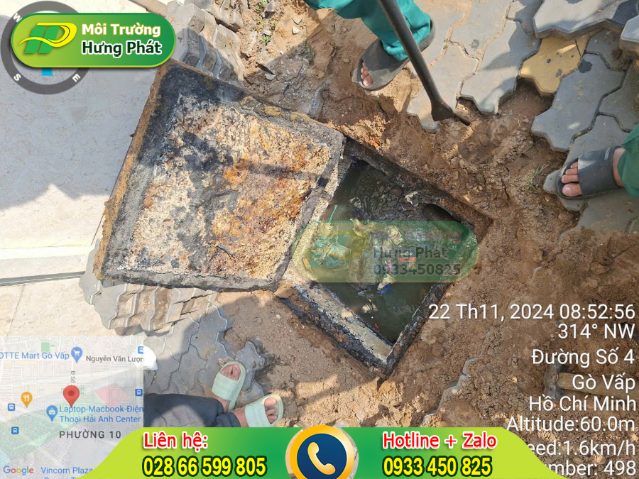 C&ocirc;ng ty nạo v&eacute;t hố ga quận T&acirc;n Ph&uacute; l&agrave;m h&agrave;i l&ograve;ng kh&aacute;ch h&agrave;ng