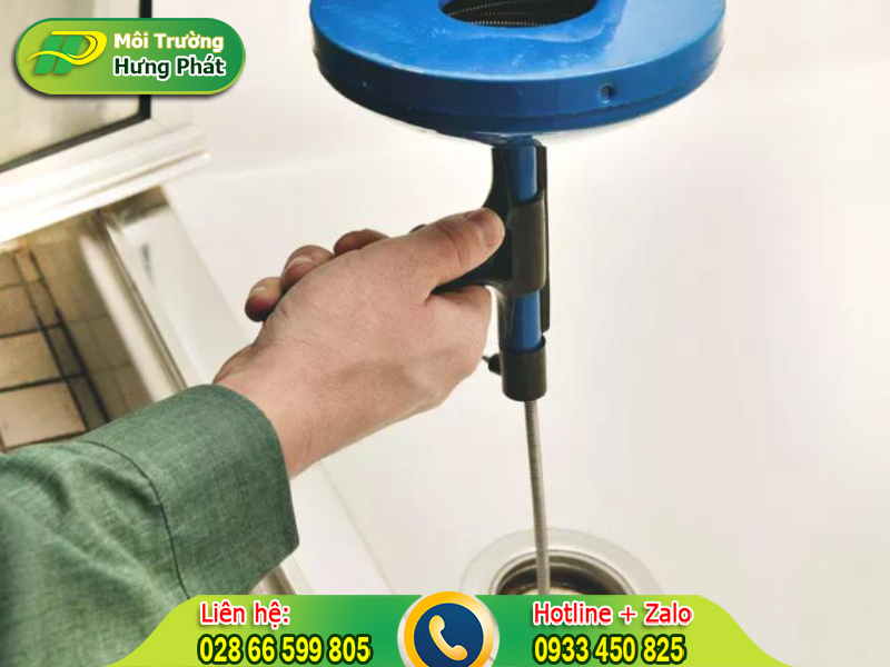 C&aacute;c loại dụng cụ th&ocirc;ng nghẹt đường ống tho&aacute;t nước